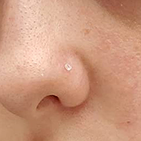 Flat Disc Top Nose Cartilage Retainers