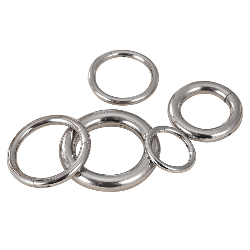 Steel Heavy Gauge Hinged Segment Clicker Ring