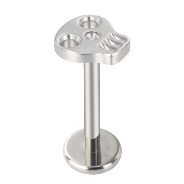 G23 Titanium Threadless Push In Skull Top