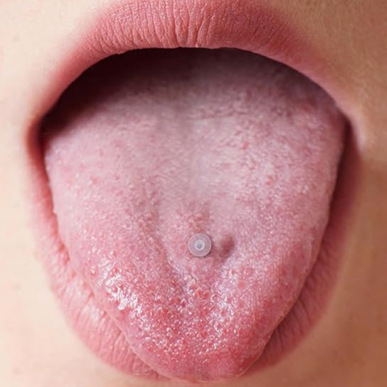 14G Clear Tongue Retainer