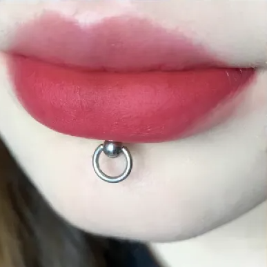 16G Slave CZ Gem Labret