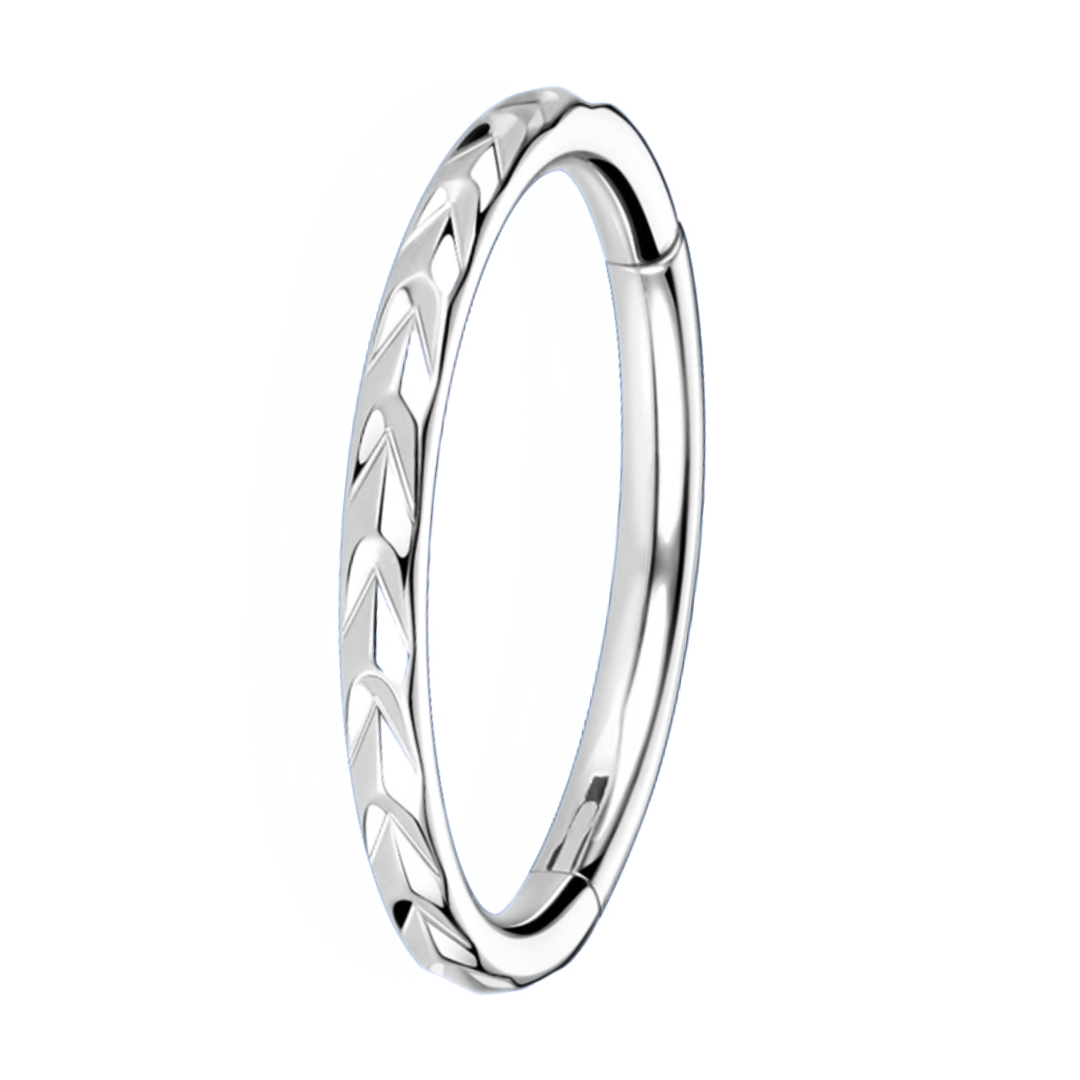 Steel Arrow Cut Outer Rim Hinged Segment Clicker