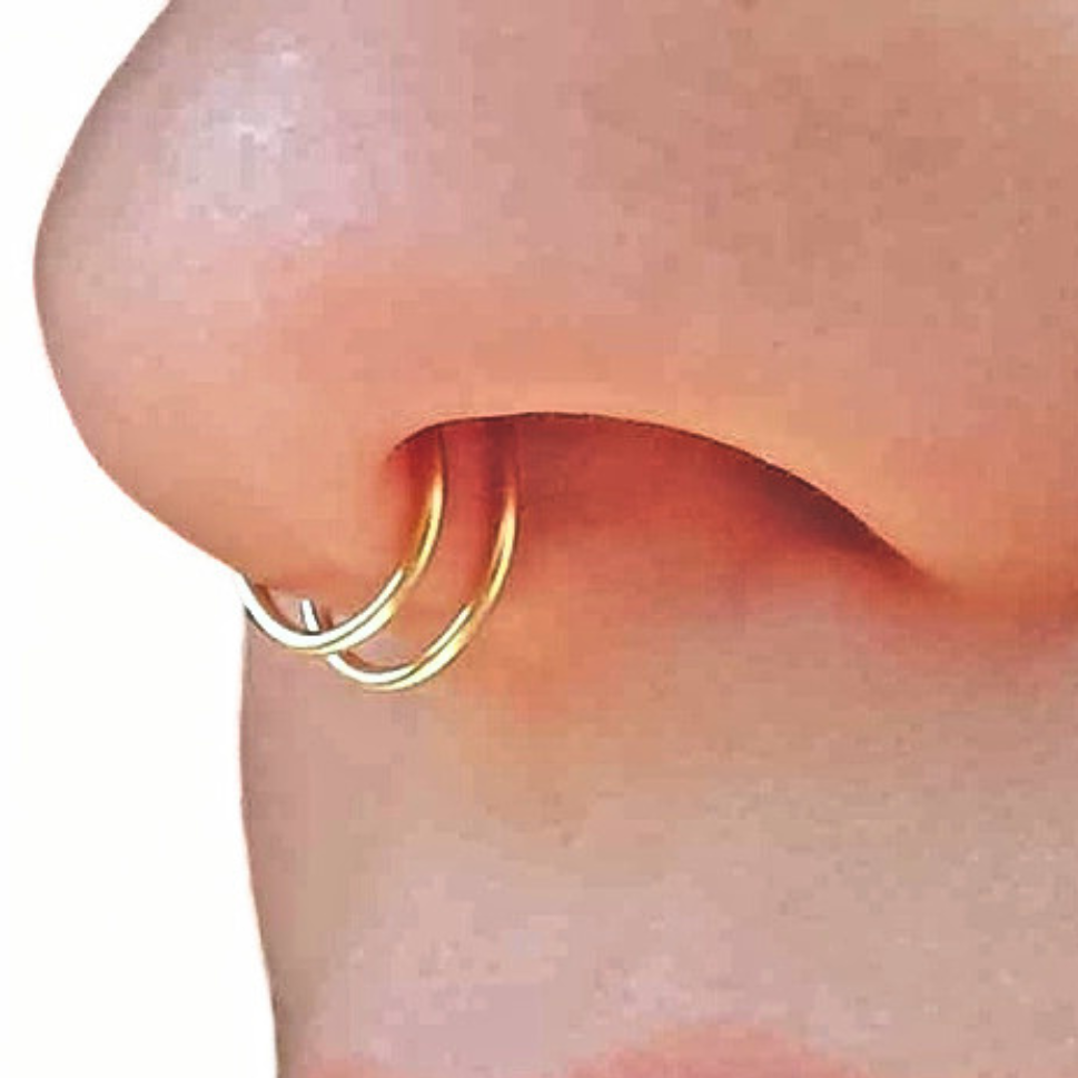 G23 PVD Titanium Double Row Hinged Segment Clicker