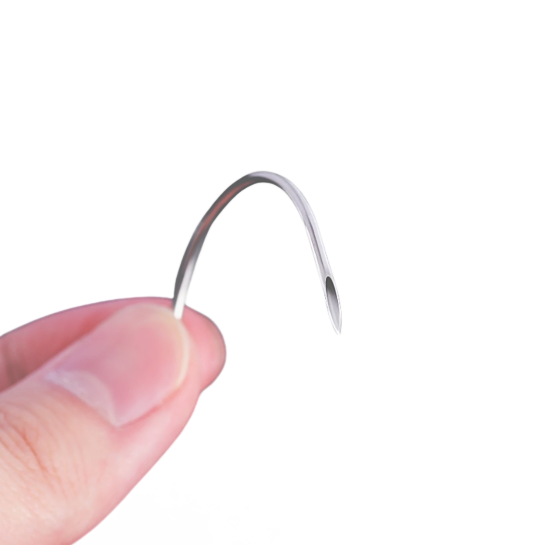 Sterilized Curved Steel Body Piercing Needle