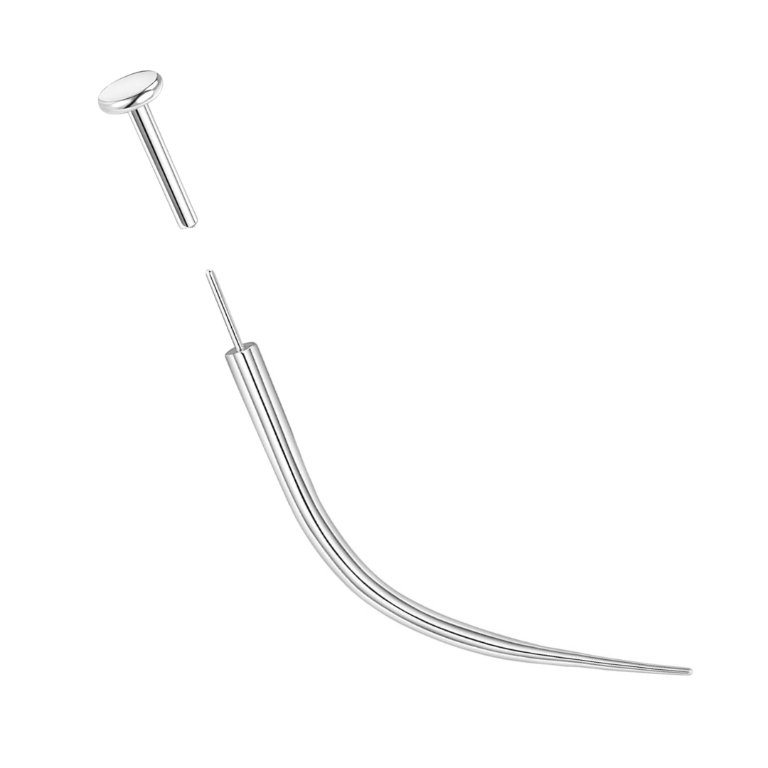 Steel Curved Threadless Pin Insertion Taper