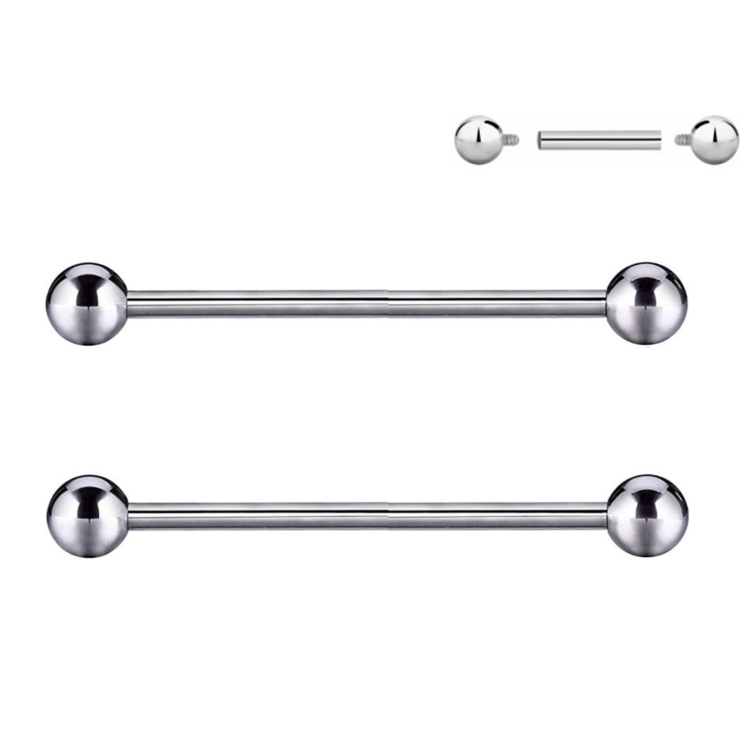 Steel Internally Threaded Industrial Barbell