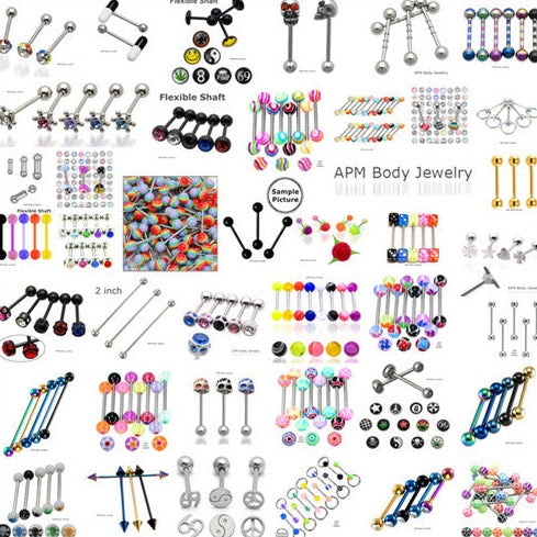 Grand Mix Body Jewelry Assortment (50pc/pkg)