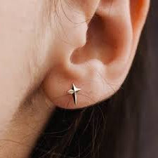 G23 Titanium Internally Threaded Four Pointed Star Top