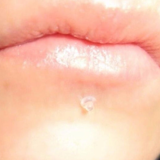 Clear Flexible Labret Retainer
