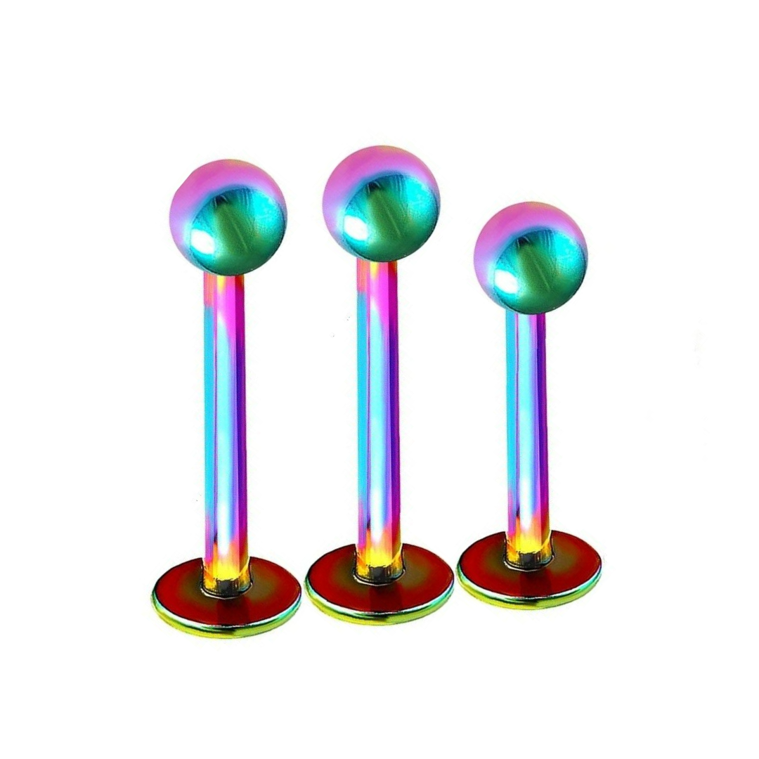 18G Micro Ball Ion Plated Labret