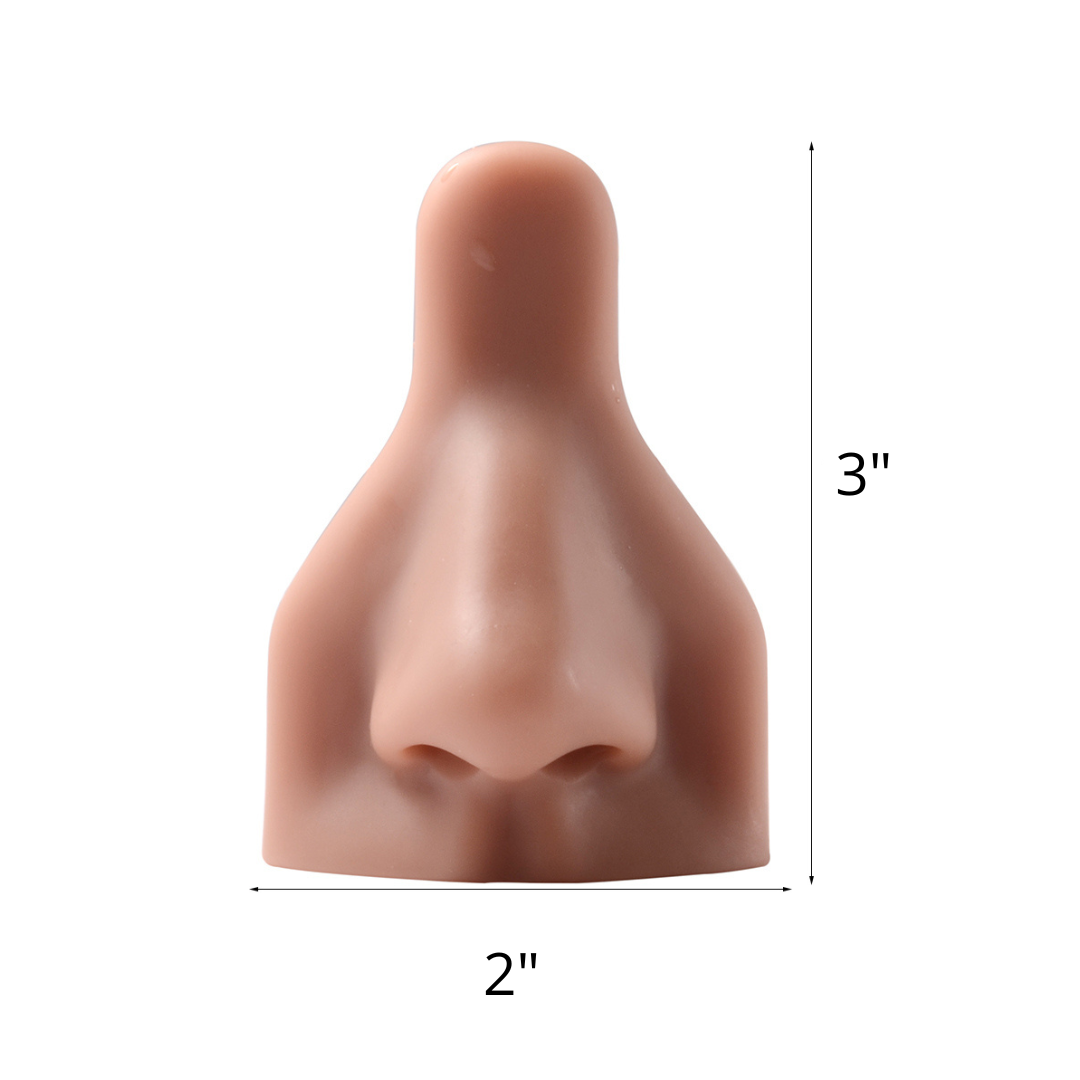 Silicone Human Nose Model Display