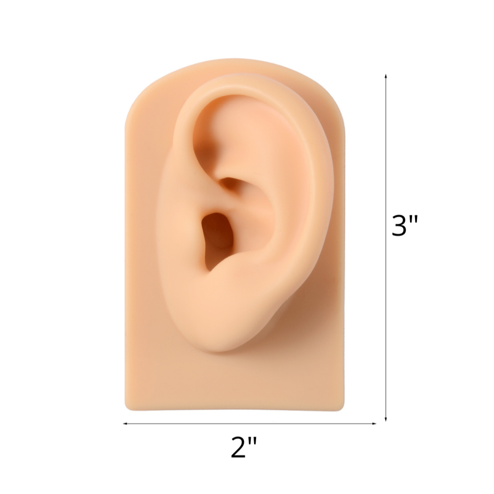 PAIR of Human Size Silicone Ears