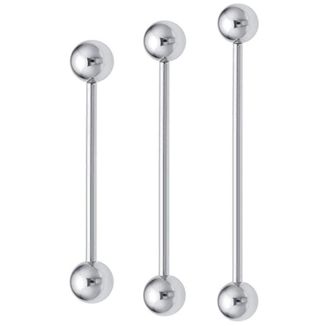 Wholesale Body Jewelry I 14G 16G Steel Industrial Barbell – APM