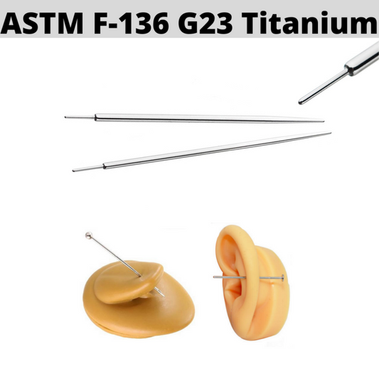 Threadless 1.5" G23 Titanium Pin Insertion Taper