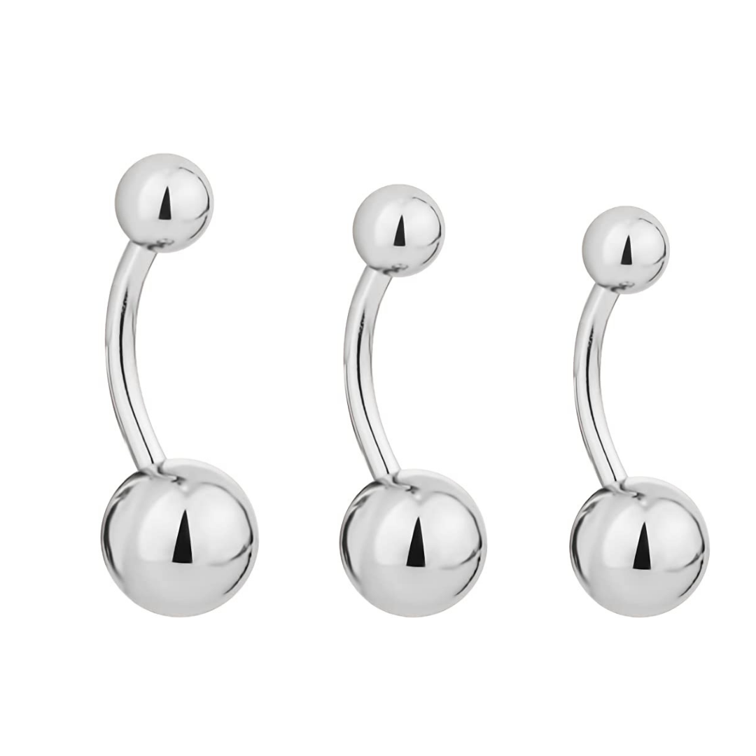 Wholesale Body Jewelry I Steel Belly Ring 5 8mm Ball APM