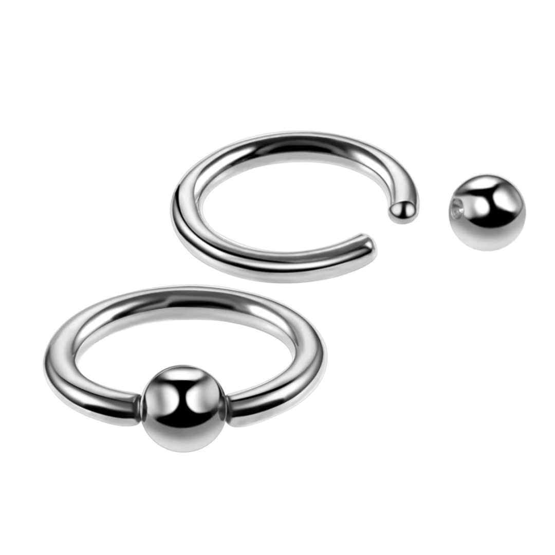 Surgical Steel Captive Bead Ring