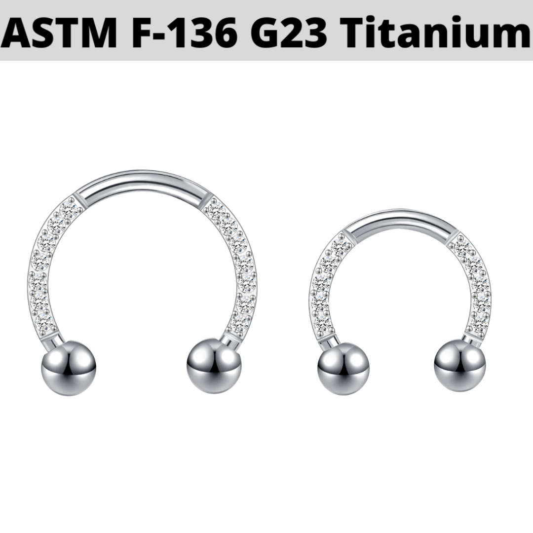 Grade 23 titanium body jewelry discount