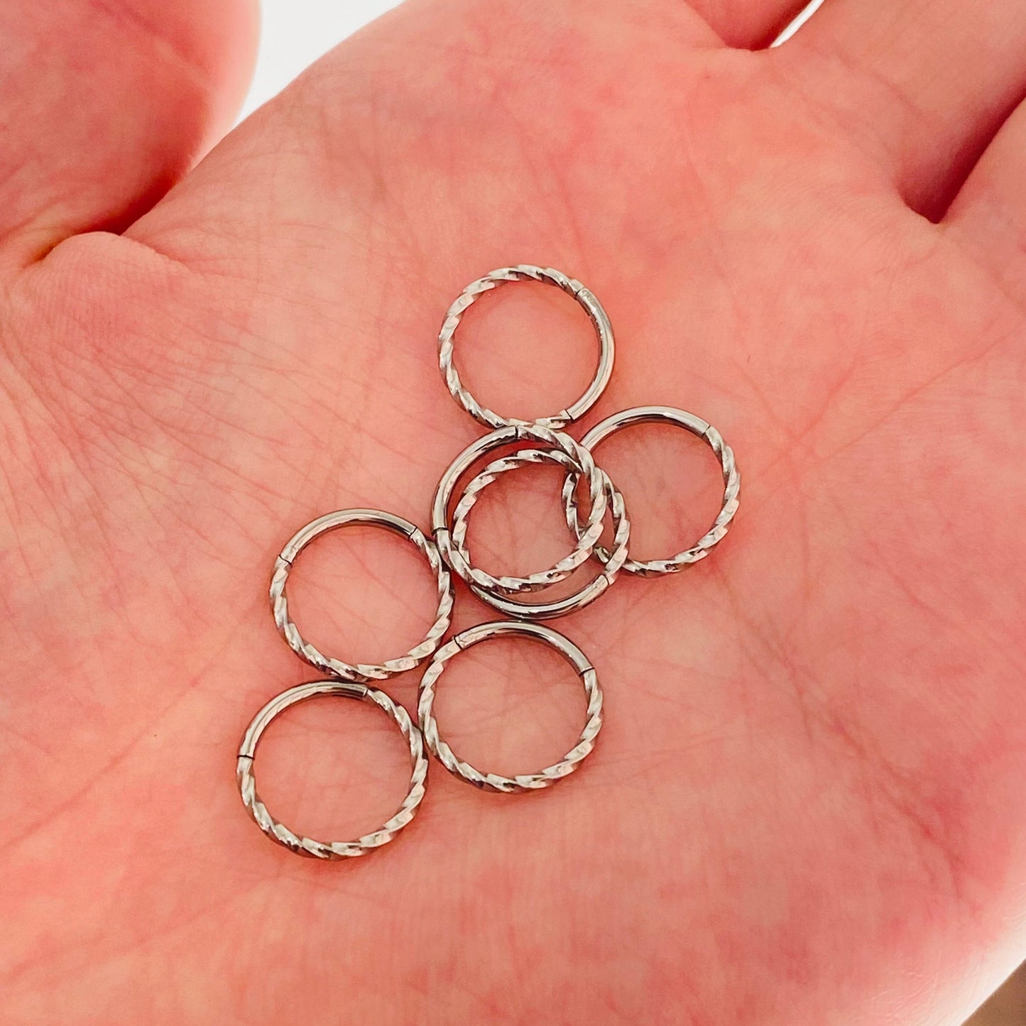Steel Braided Twisted Rope Hinged Clicker
