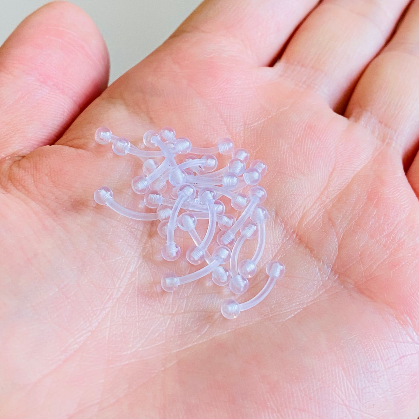 Flexible Ball Eyebrow Curved Barbell Retainer