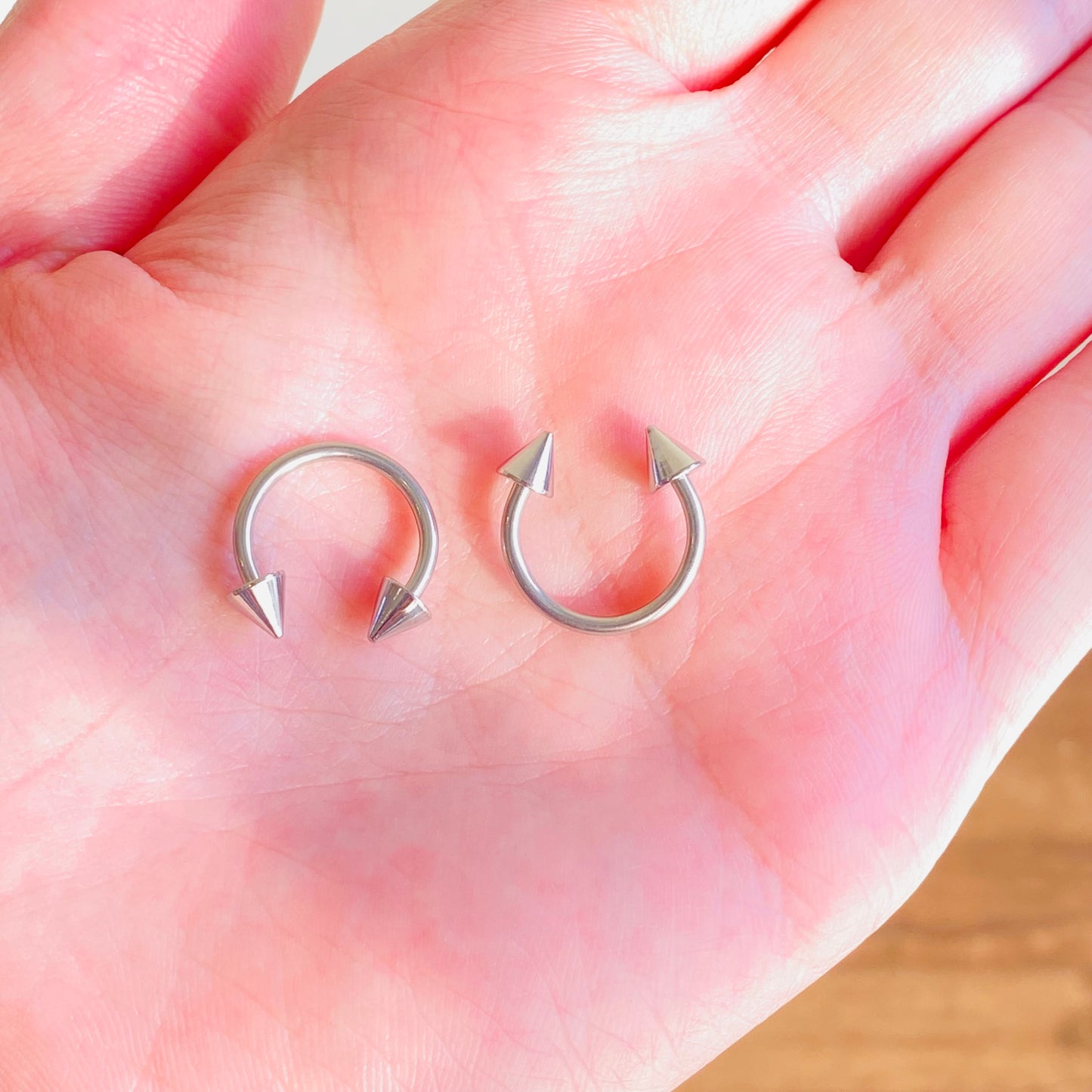 12G Steel Spike Horseshoe