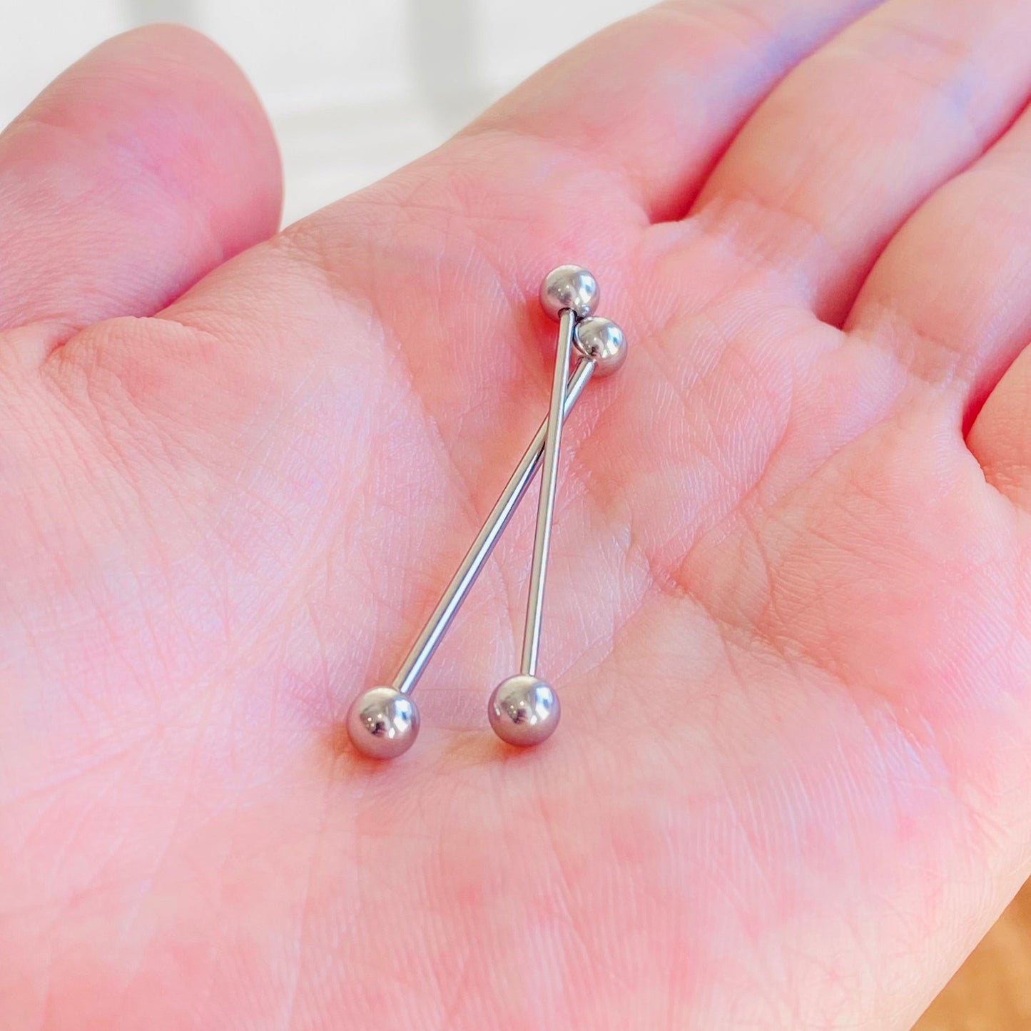 G23 Titanium Ball Industrial Barbell