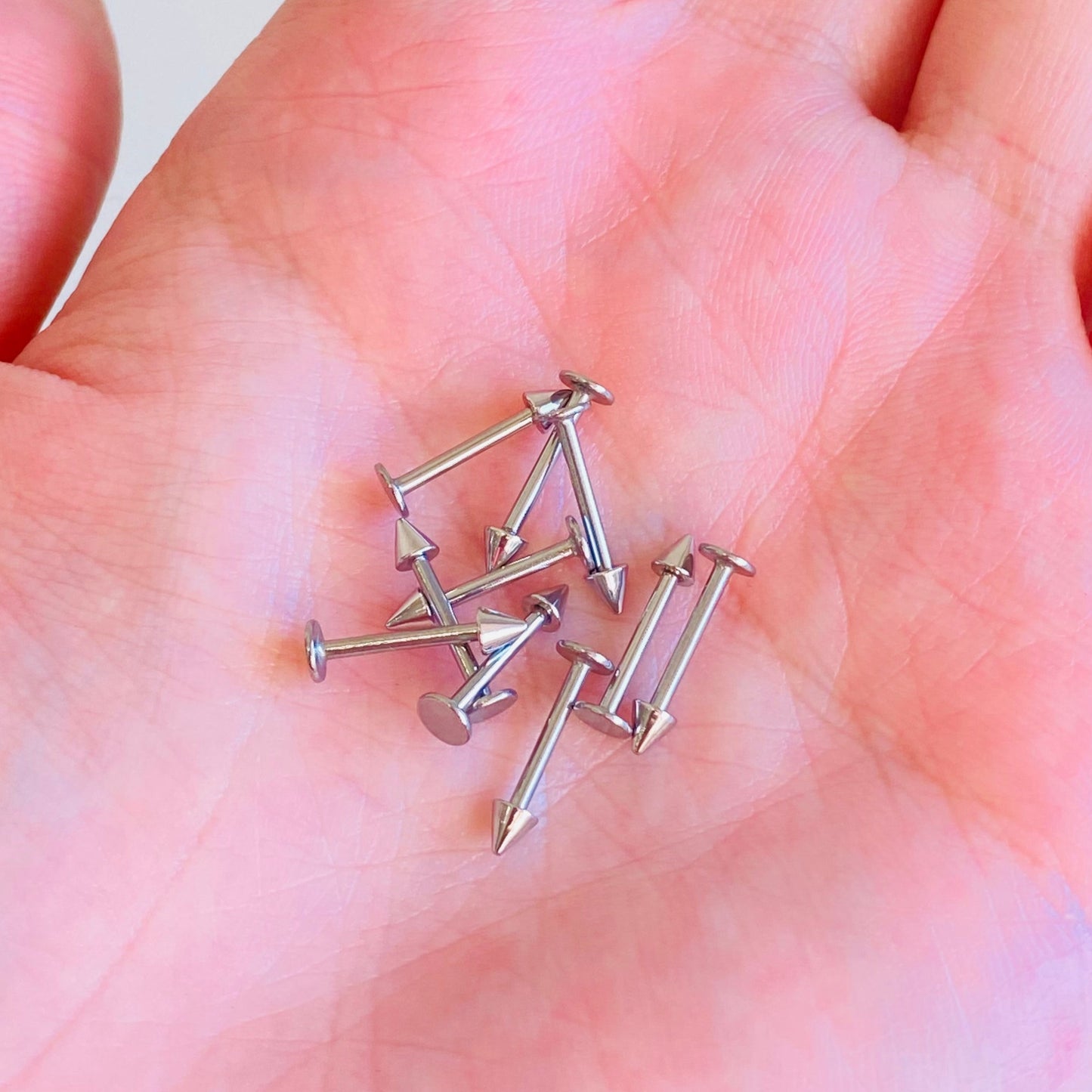Steel Spike Cone Labret