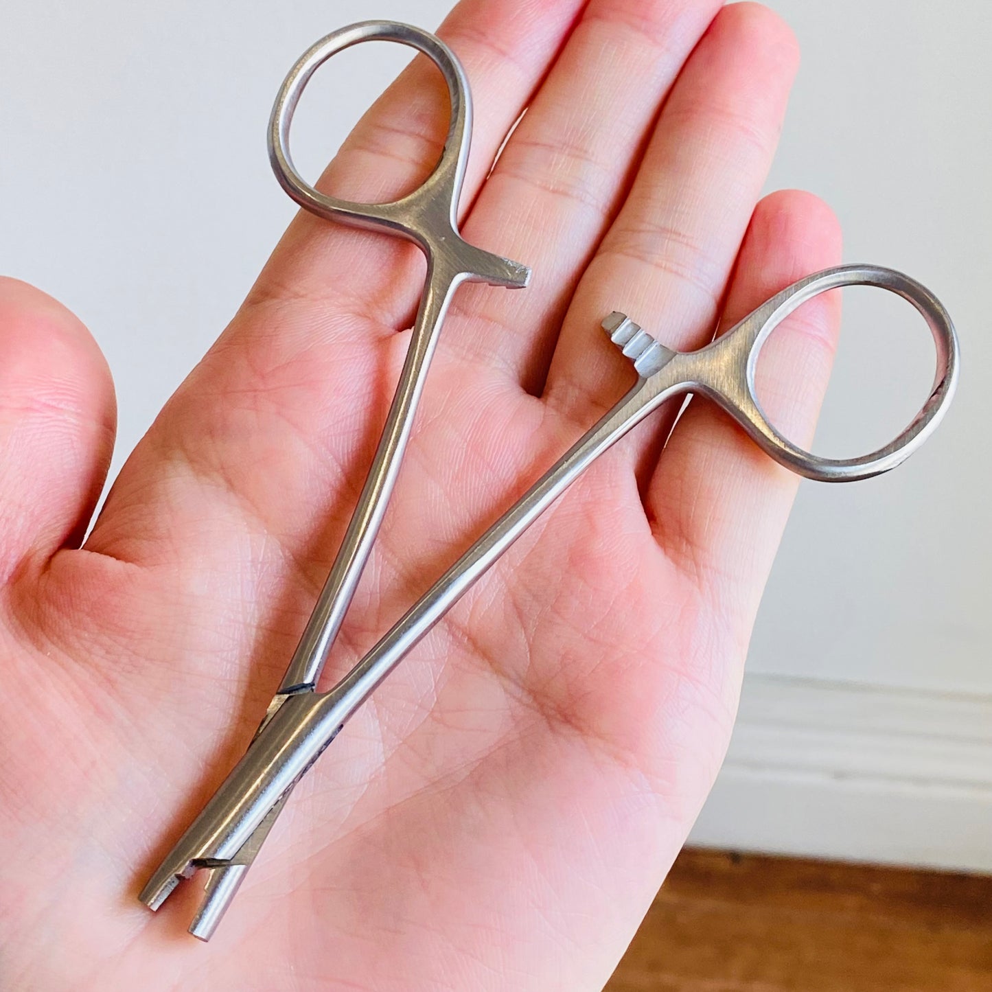 Premium Dermal Anchor Forceps 5"