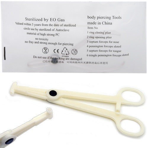 Pre Sterilized Disposable Septum Ear Nose Forceps