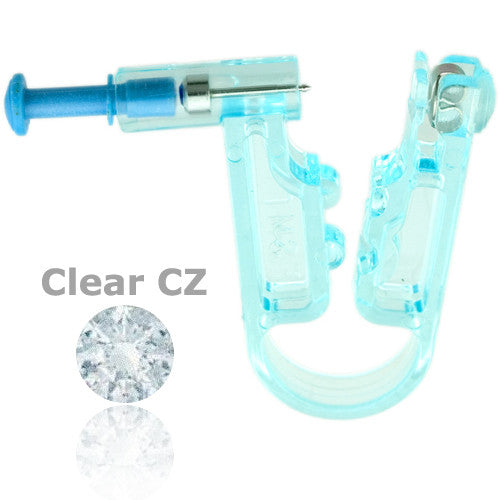 Disposable Piercing Gun with CZ Stud (1PC)