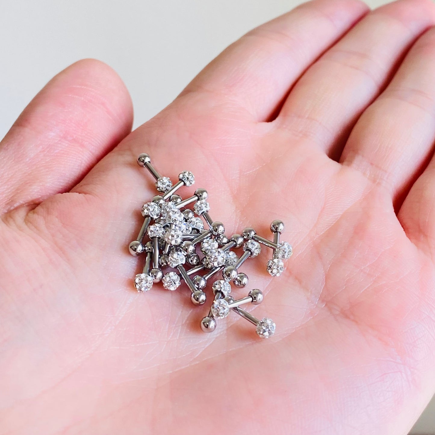 Ferido CZ Helix Tragus Barbell