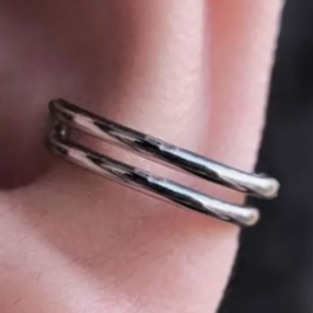 G23 Titanium Double Row Hinged Segment Clicker