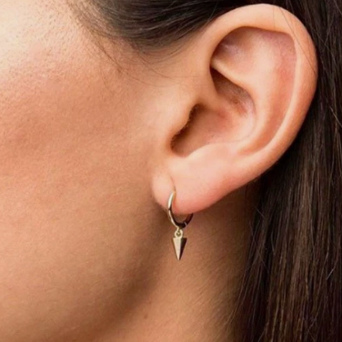 G23 Titanium Spike Cone Dangle Charm