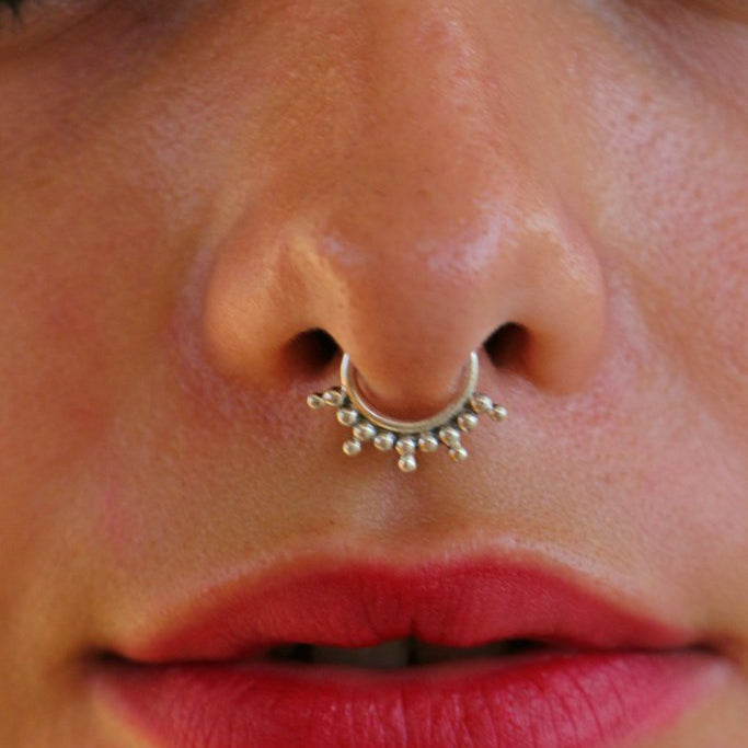 G23 Titanium Outer Crown Beads Hinged Segment Clicker