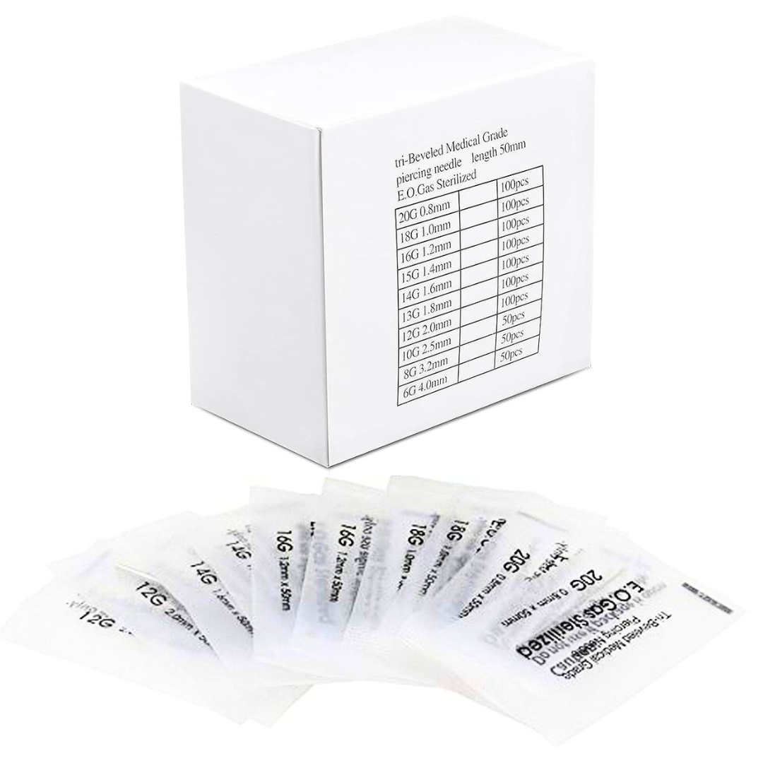 Piercing Needles - Box of 100