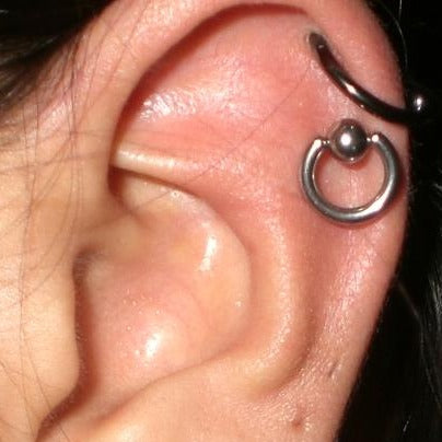 16G Slave CZ Gem Labret
