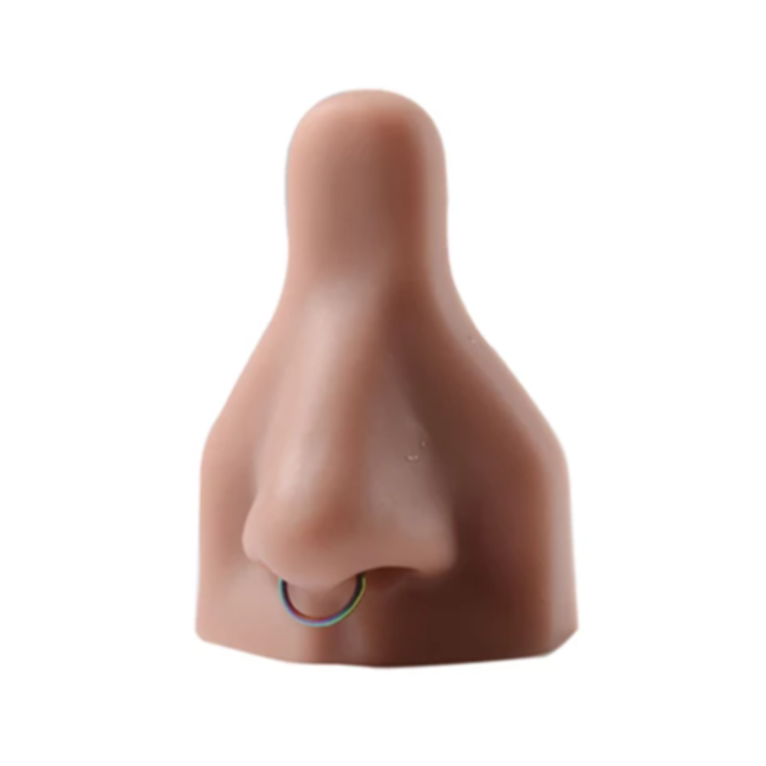 Silicone Human Nose Model Display