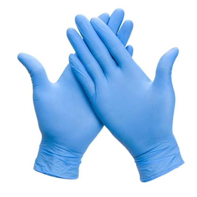 Medical Blue Nitrile Gloves (100pc/Box)