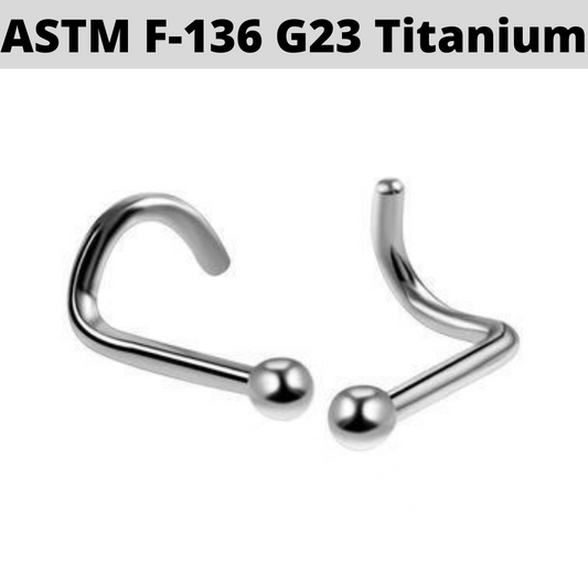 G23 Titanium Ball Nose Screw
