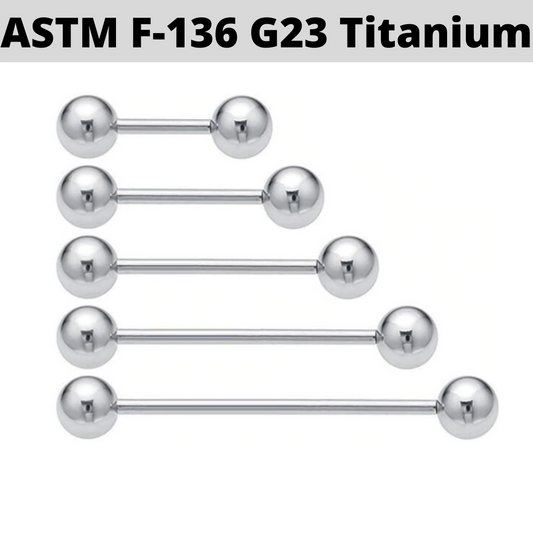 G23 16G Titanium Tragus Barbell