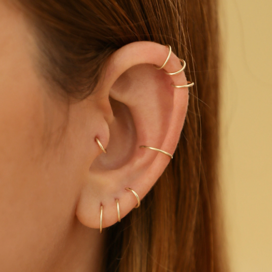 14k gold hot sale body jewelry wholesale