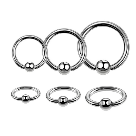 Surgical Steel Captive Bead Ring