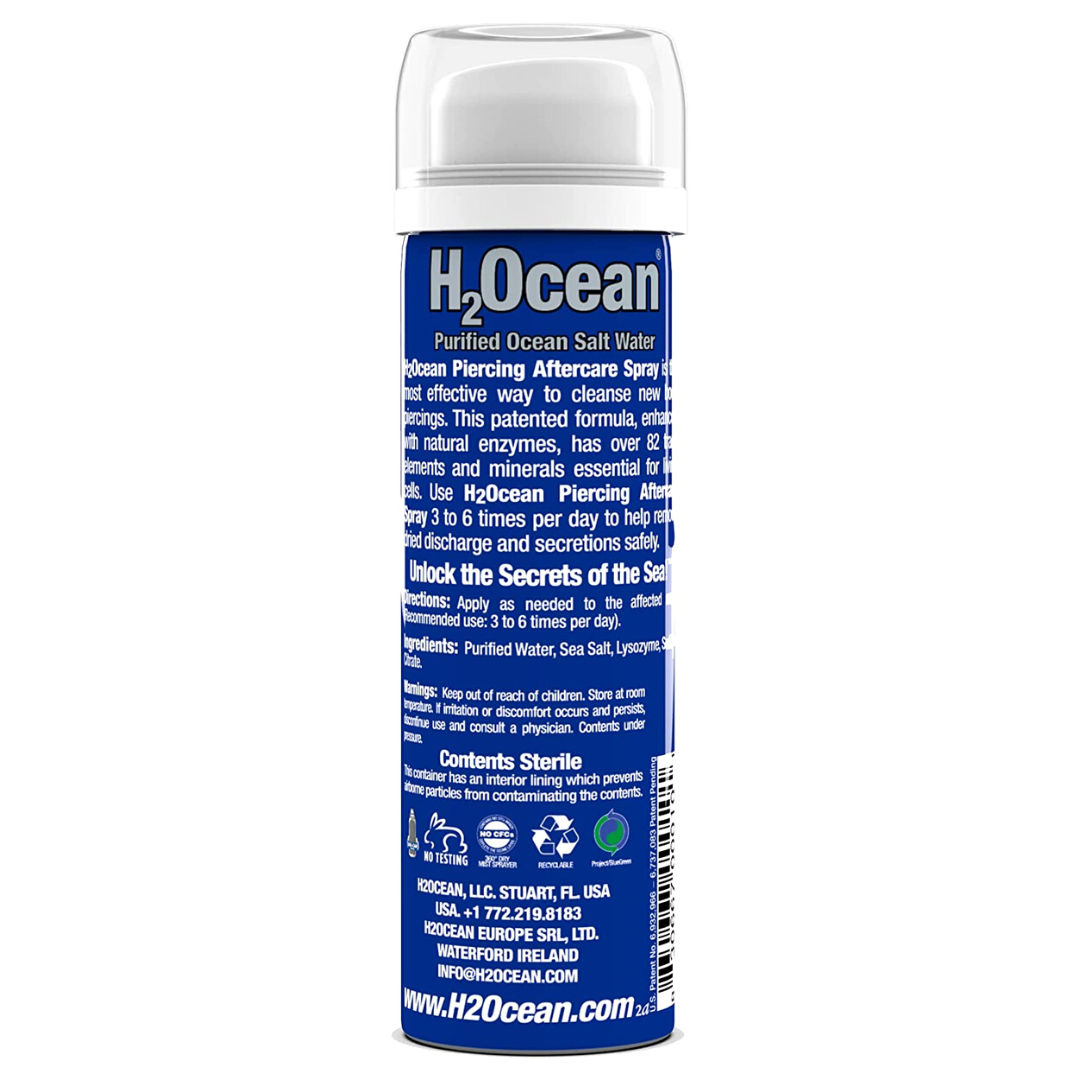 H2Ocean Piercing Aftercare Spray