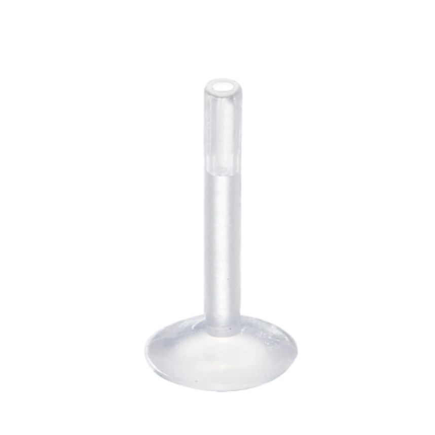 16G Bio Flex Threadless Labret Shaft Post