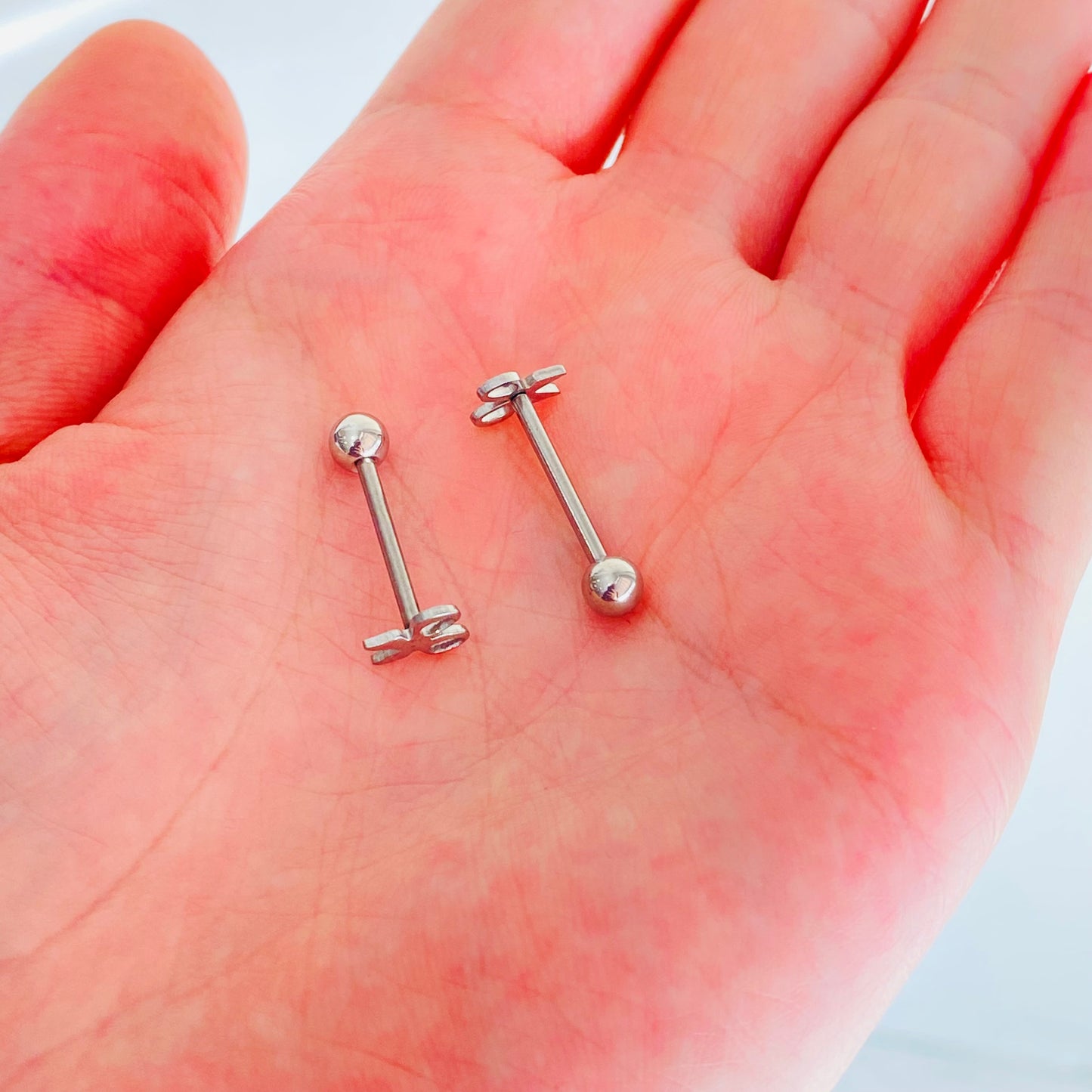 Steel Scissors Logo Barbell