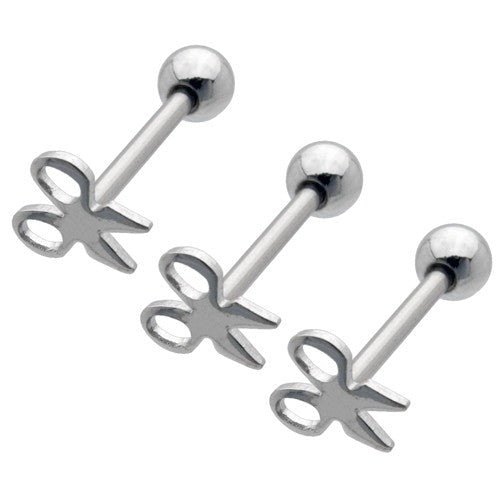 Steel Scissors Logo Barbell
