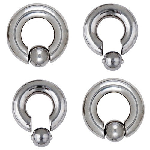 Wholesale Body Jewelry 00G Spring Load Captive Ring – APM