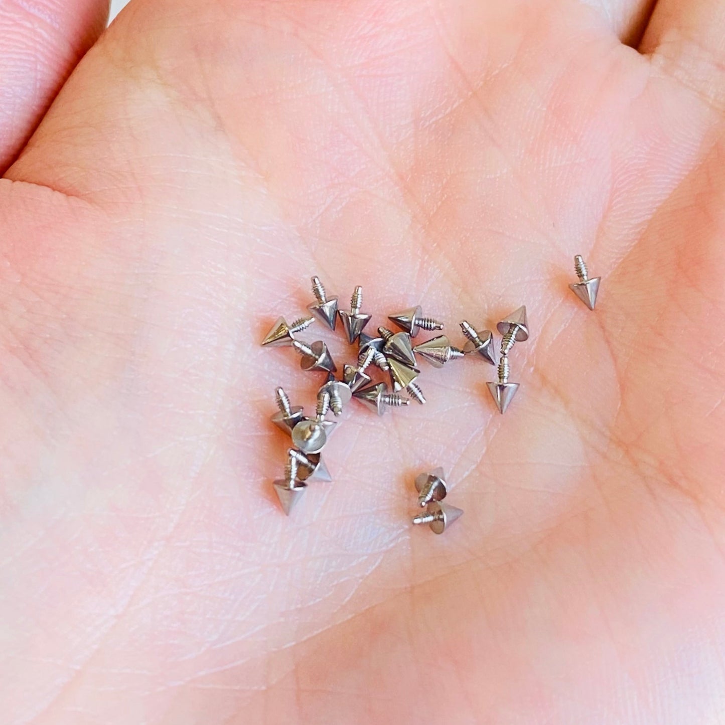Steel Spike Internally Threaded Top