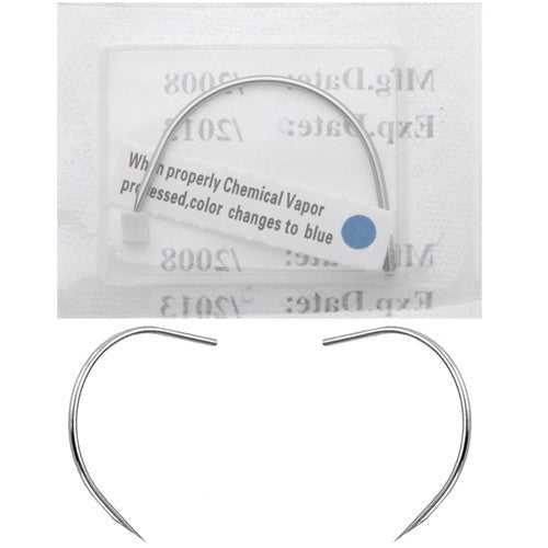 Sterilized Curved Steel Piercing Needle Blister Packaging